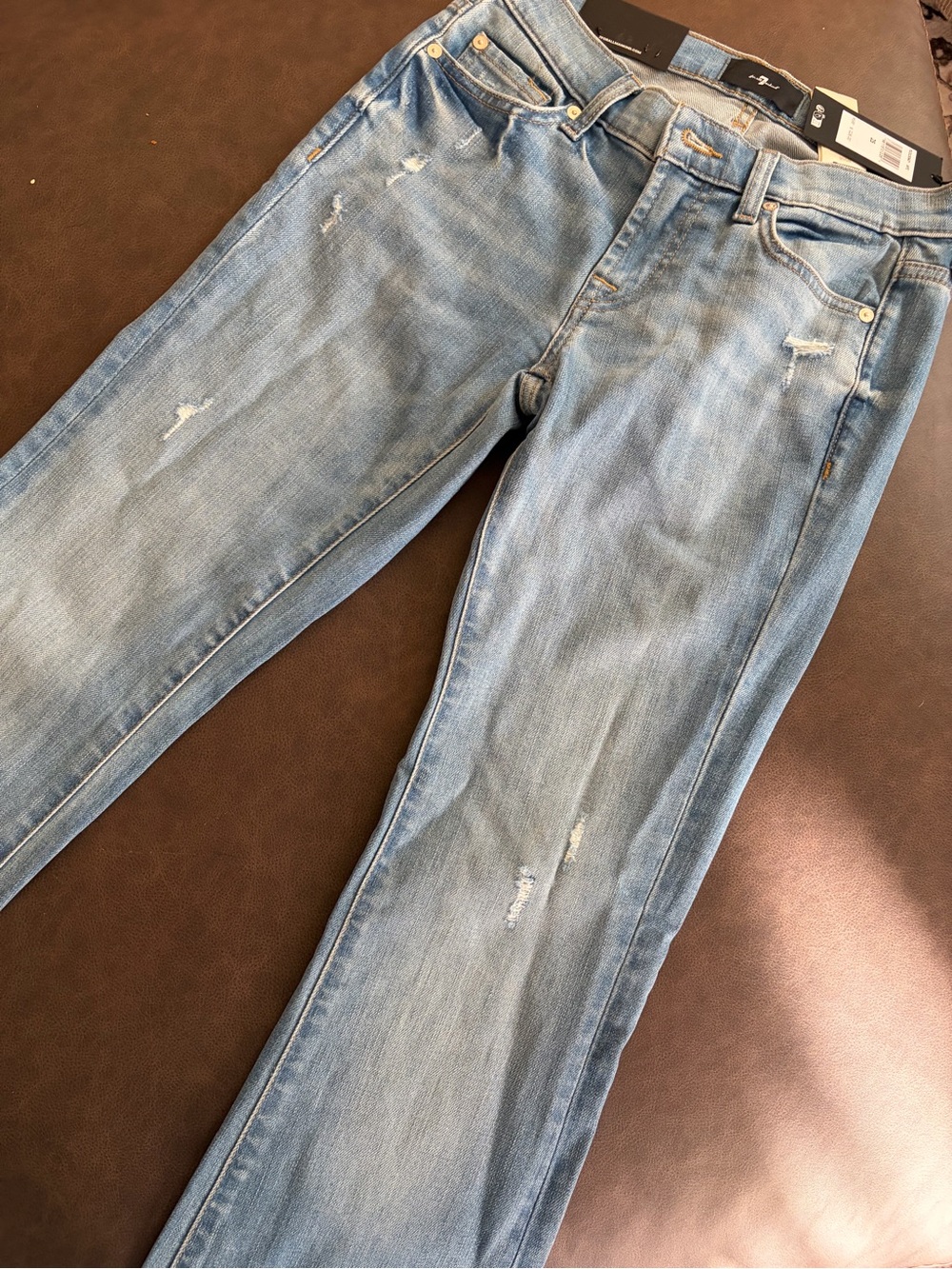 7 For All Mankind BNWT 25 boot cut $228 MSRP